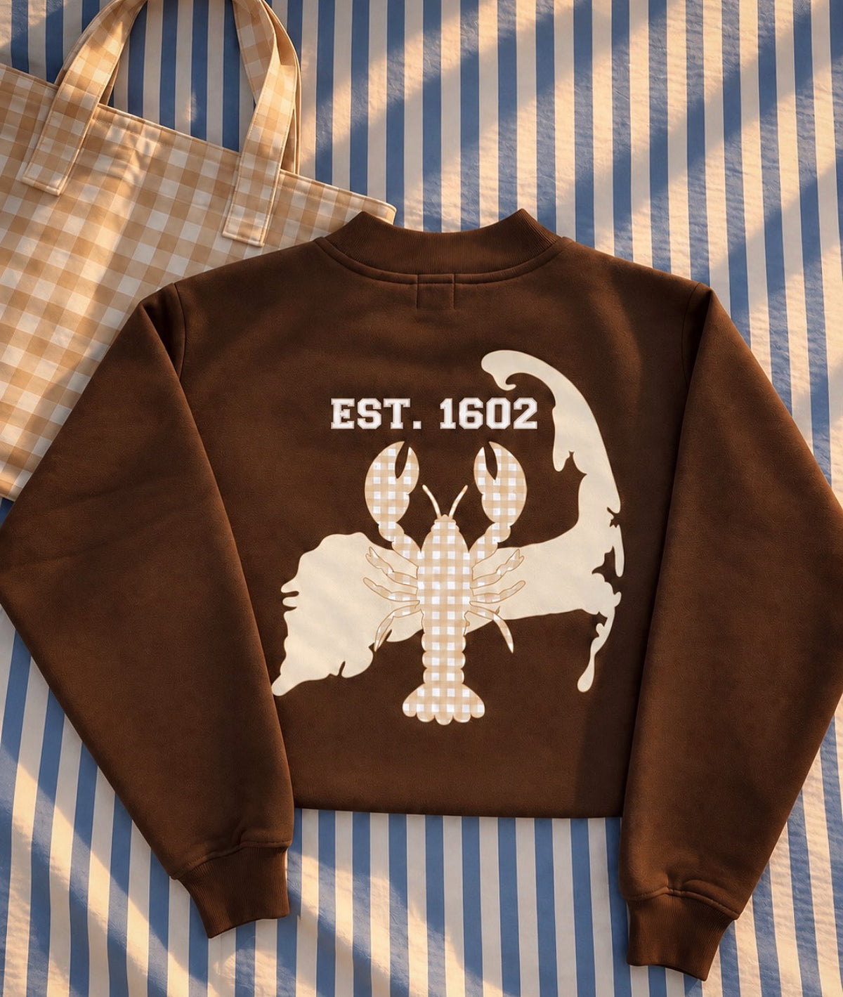 Coastal Coffee and Cream Mockneck